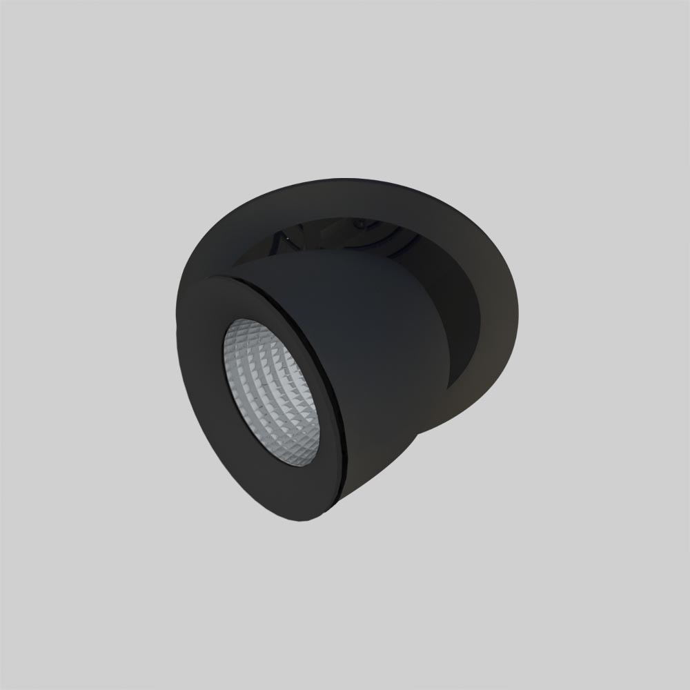 Linea DS-A 195 Adjustable Black justerbar spot lampe - Luminex