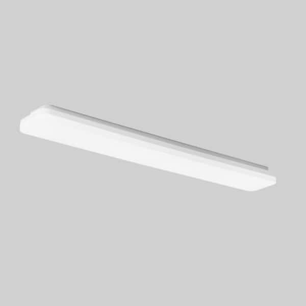 Slice Long 1200 aflang lampe monteret på væg eller loft - Luminex